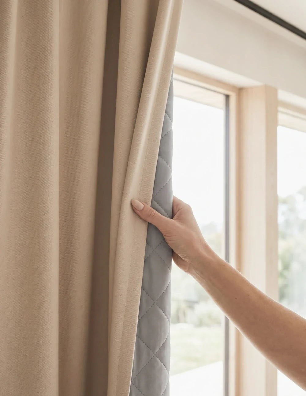 Acoustic Curtain - Beige