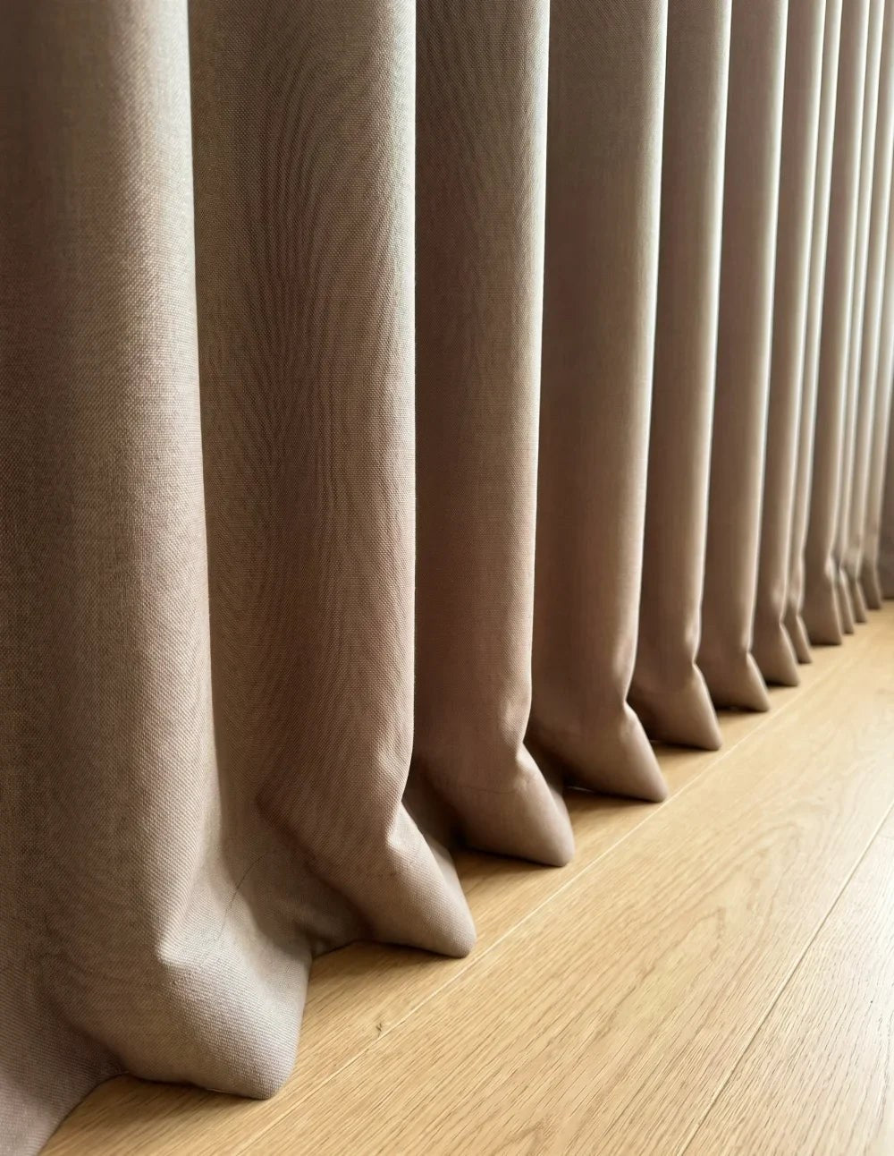3-in-1 Blackout Thermal Acoustic Curtain - Taupe