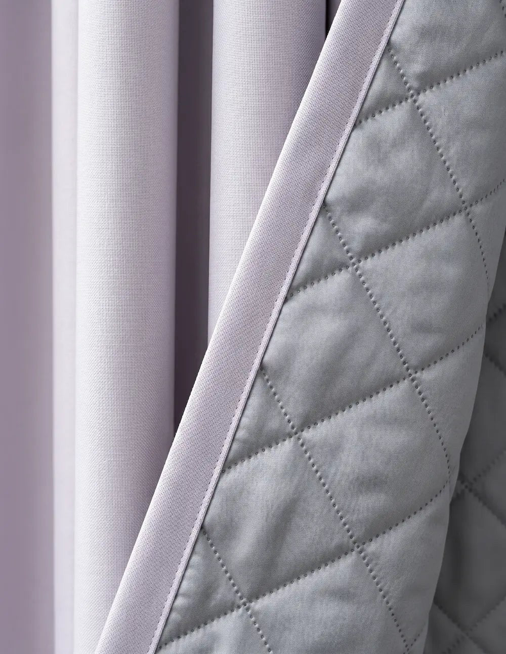 3-in-1 Blackout Thermal Acoustic Curtain - Lavender