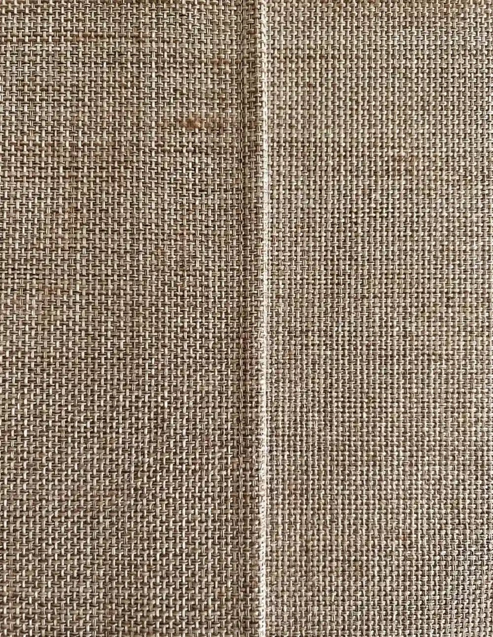 Single-Layer Heathered Blackout Curtain - Brown