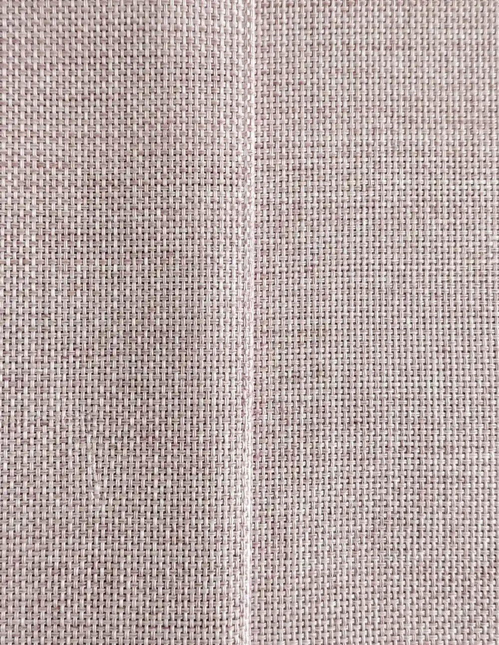 Single-Layer Heathered Blackout Curtain - Pink