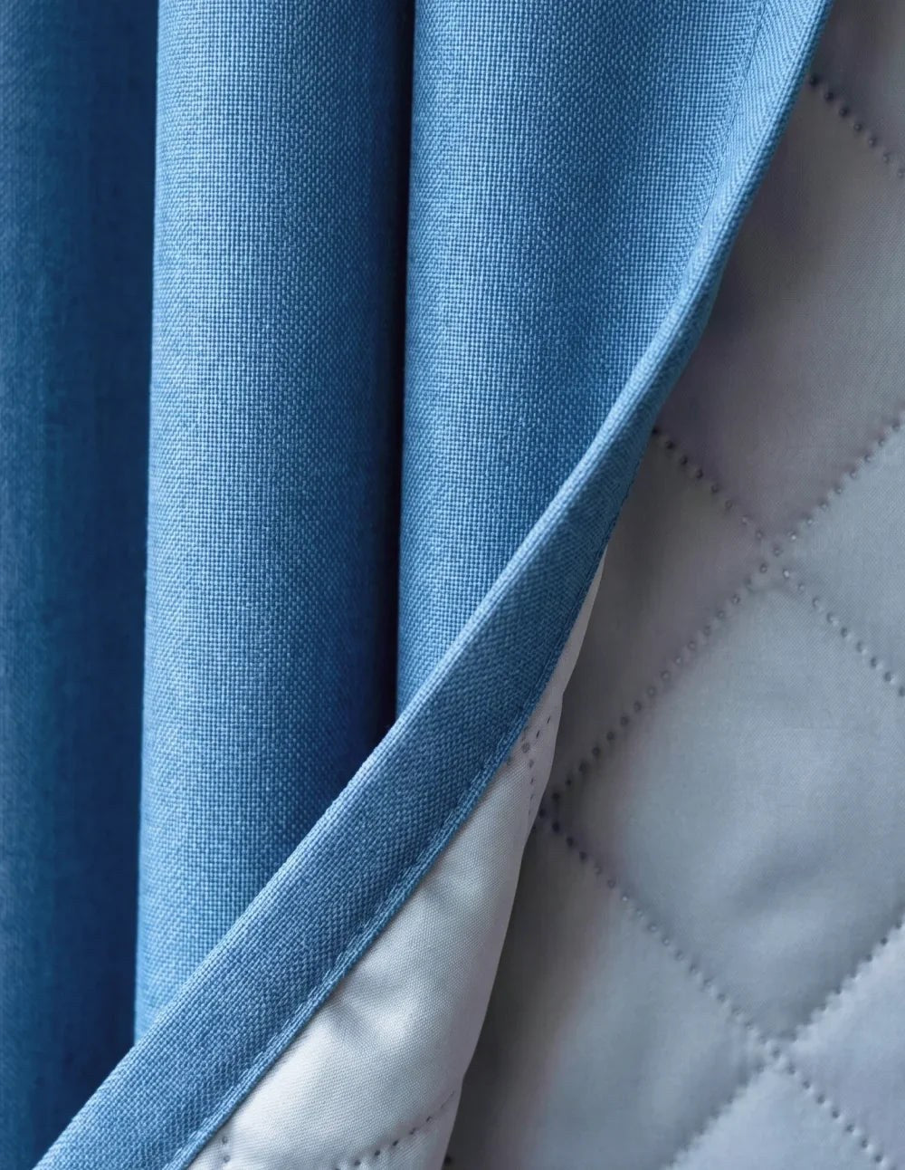3-in-1 Blackout Thermal Acoustic Curtain - Petrol Blue